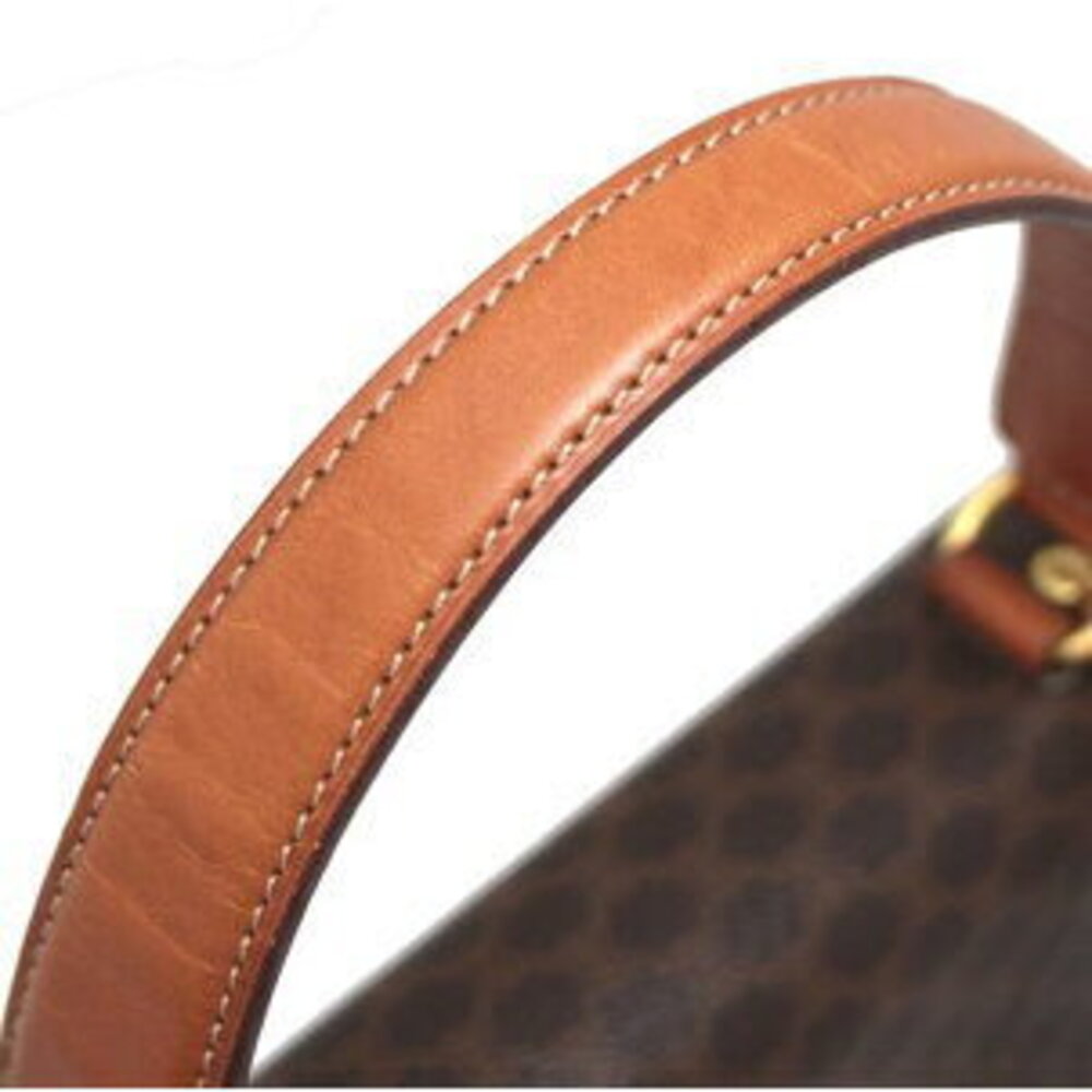 Celine Macadam Handbag Shoulder Bag Leather Brown - Picture 5 of 6